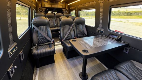 12 passenger sprinter van interior escondido