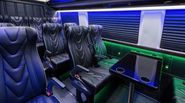 20 passenger sprinter van interior irvine