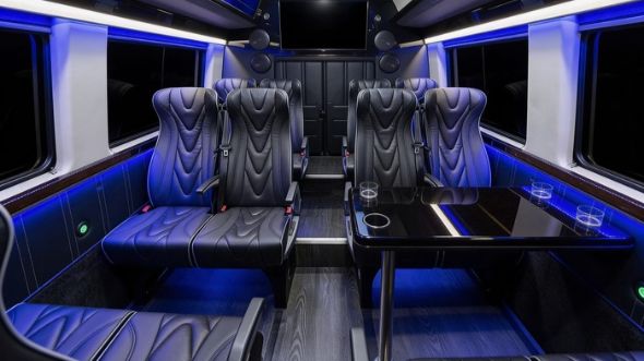 20 passenger sprinter van interior oceanside
