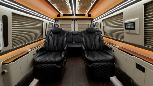 8 passenger sprinter van interior san marcos