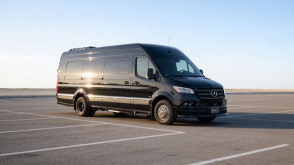 irvine private event sprinter van rental