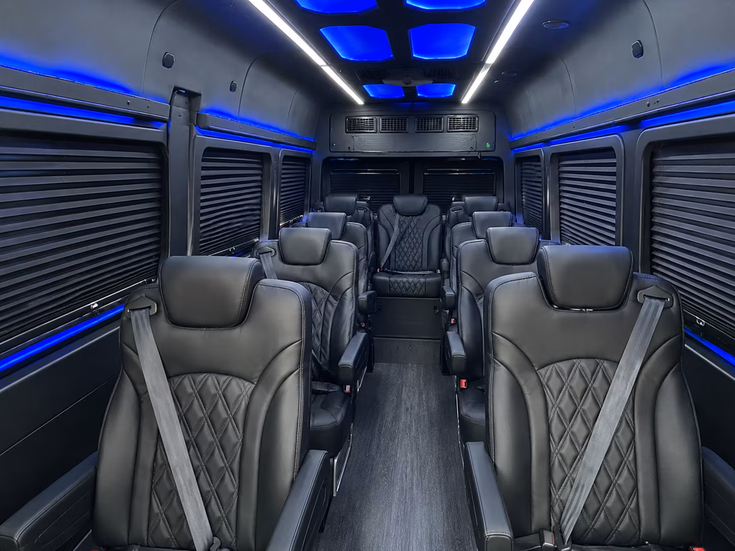 san diego 10 passenger sprinter van interior