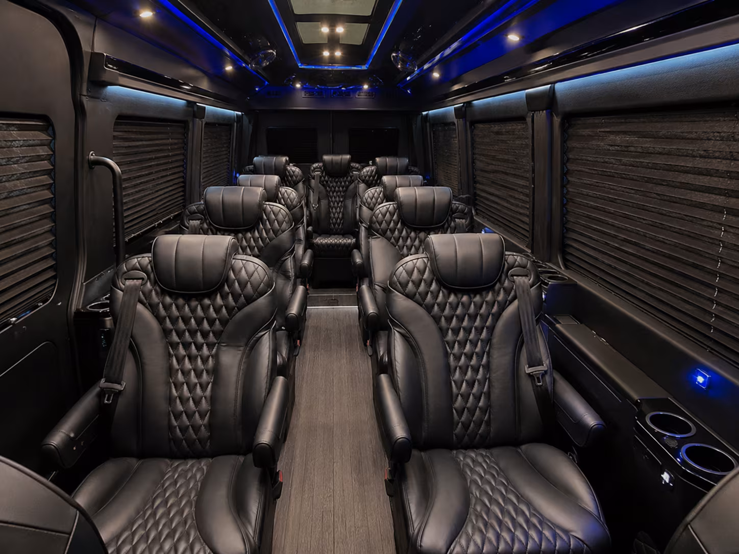 san diego 12 passenger sprinter van inside