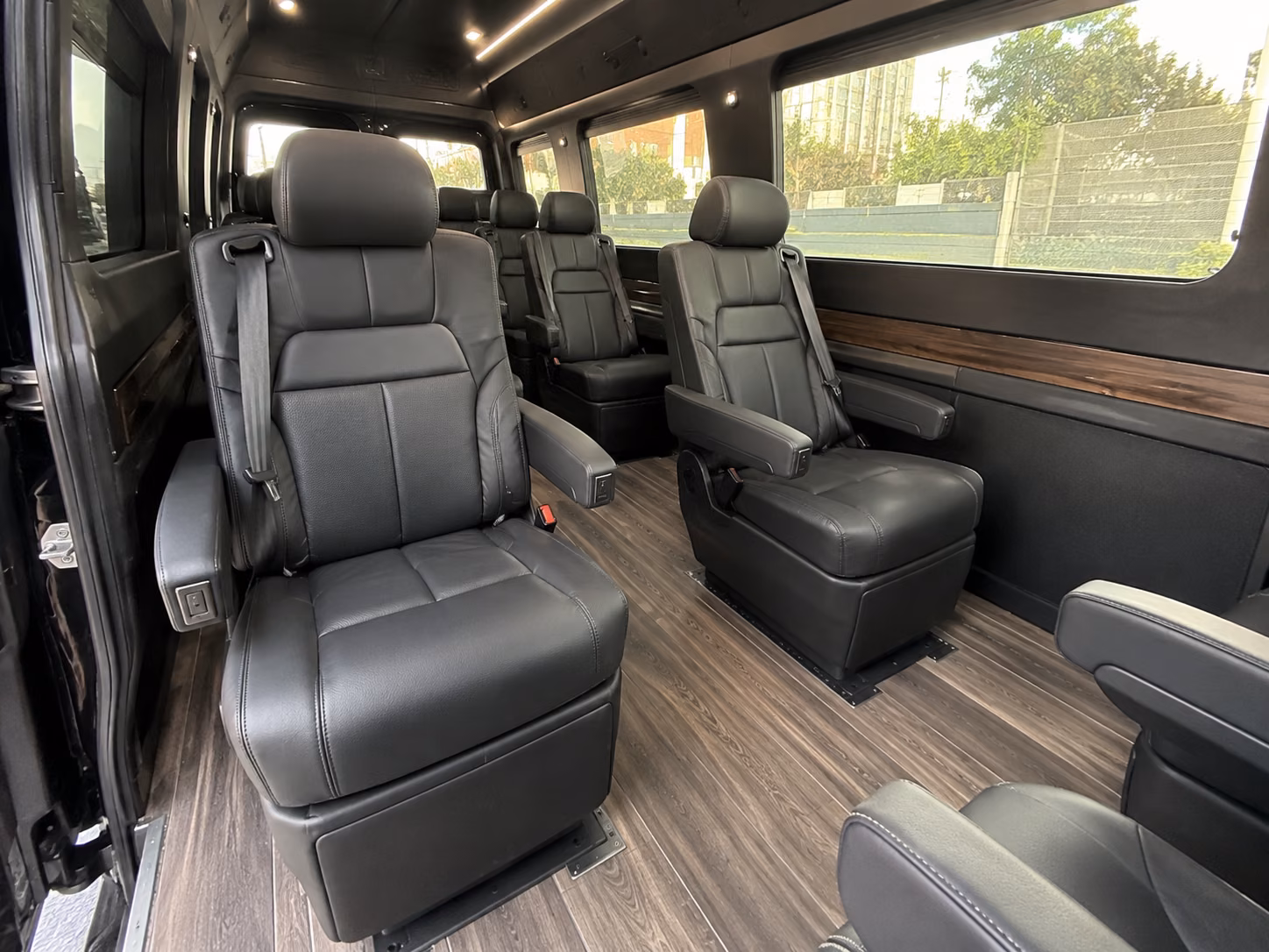 san diego 12 passenger sprinter van interior