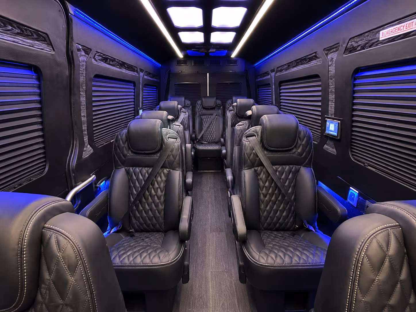 san diego 15 passenger sprinter van interior