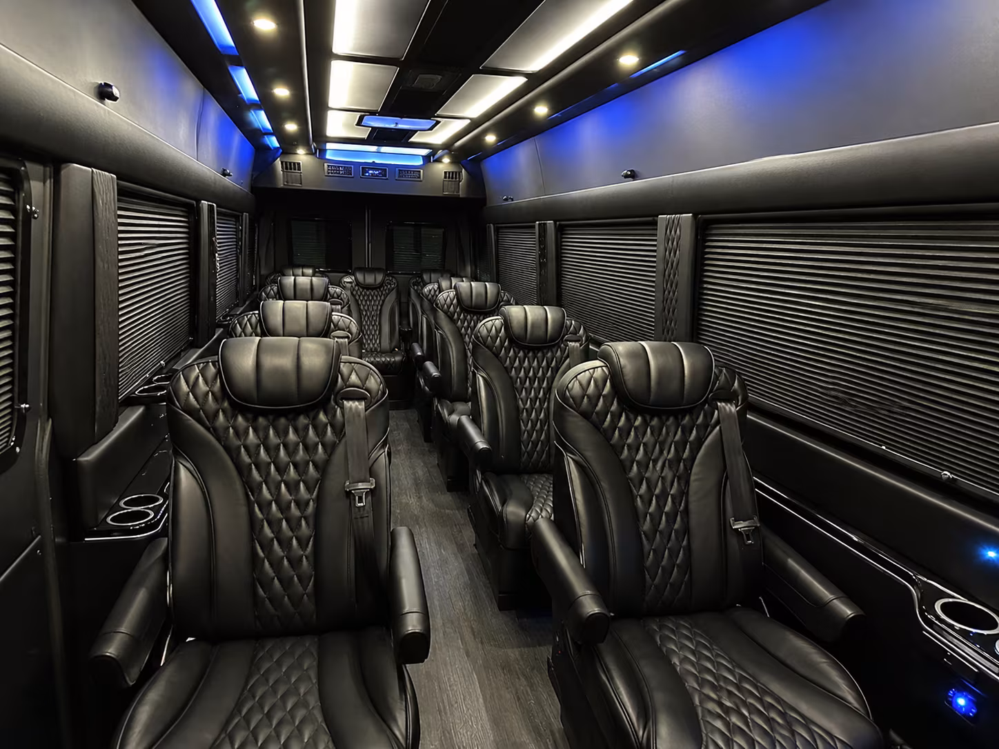 san diego 20 passenger sprinter van inside