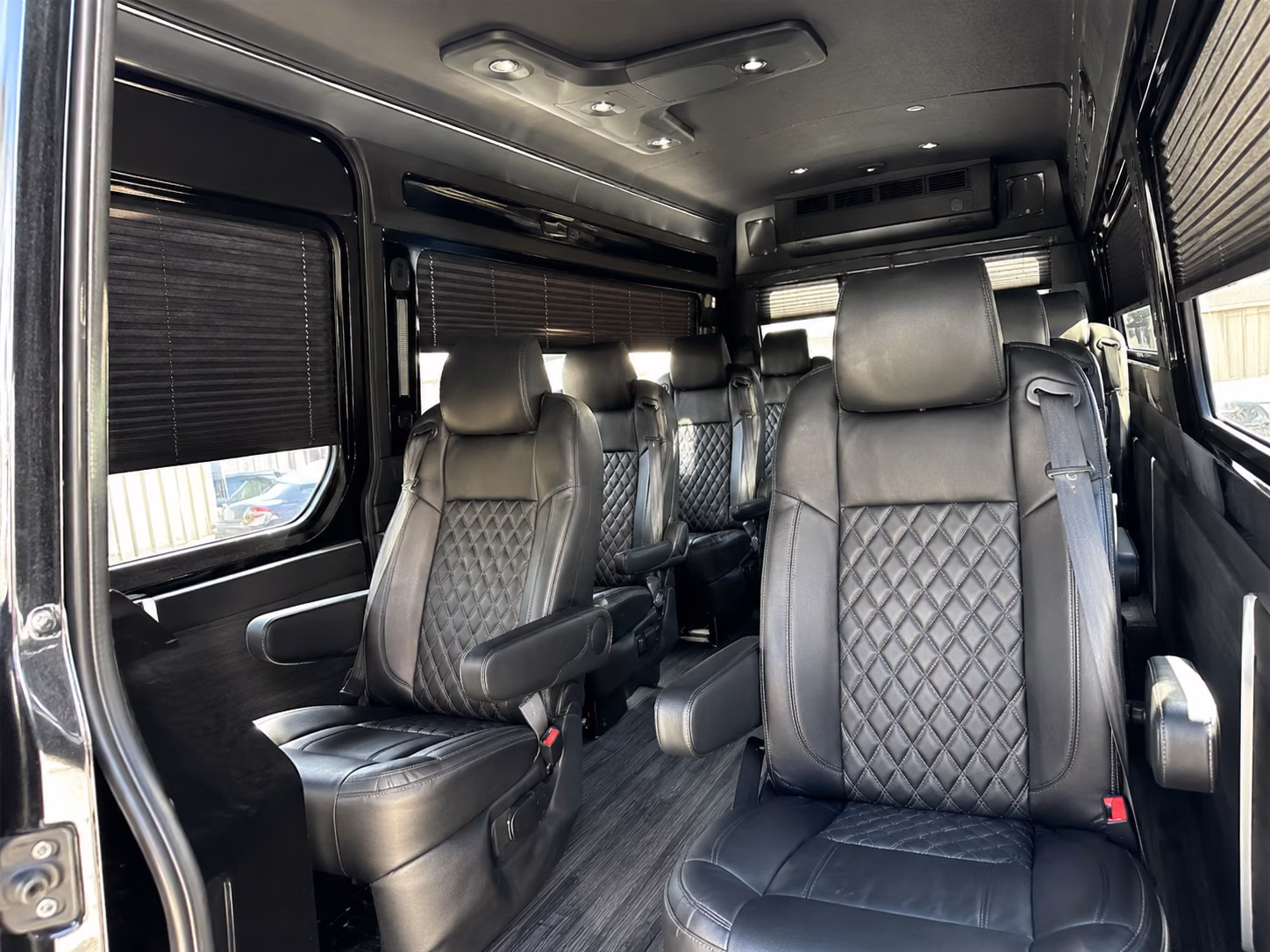 san diego 20 passenger sprinter van interior