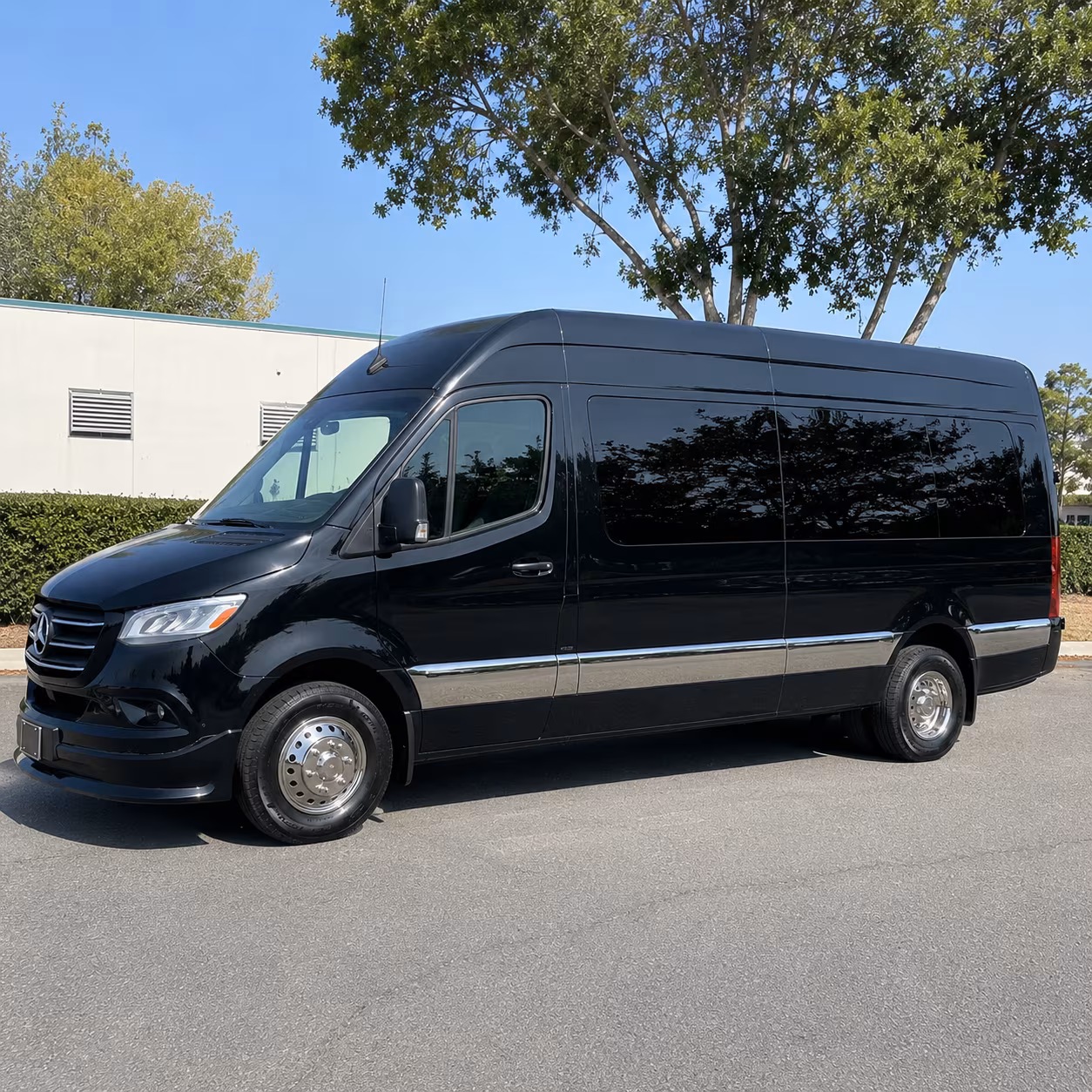 san diego sprinter van booking step 1