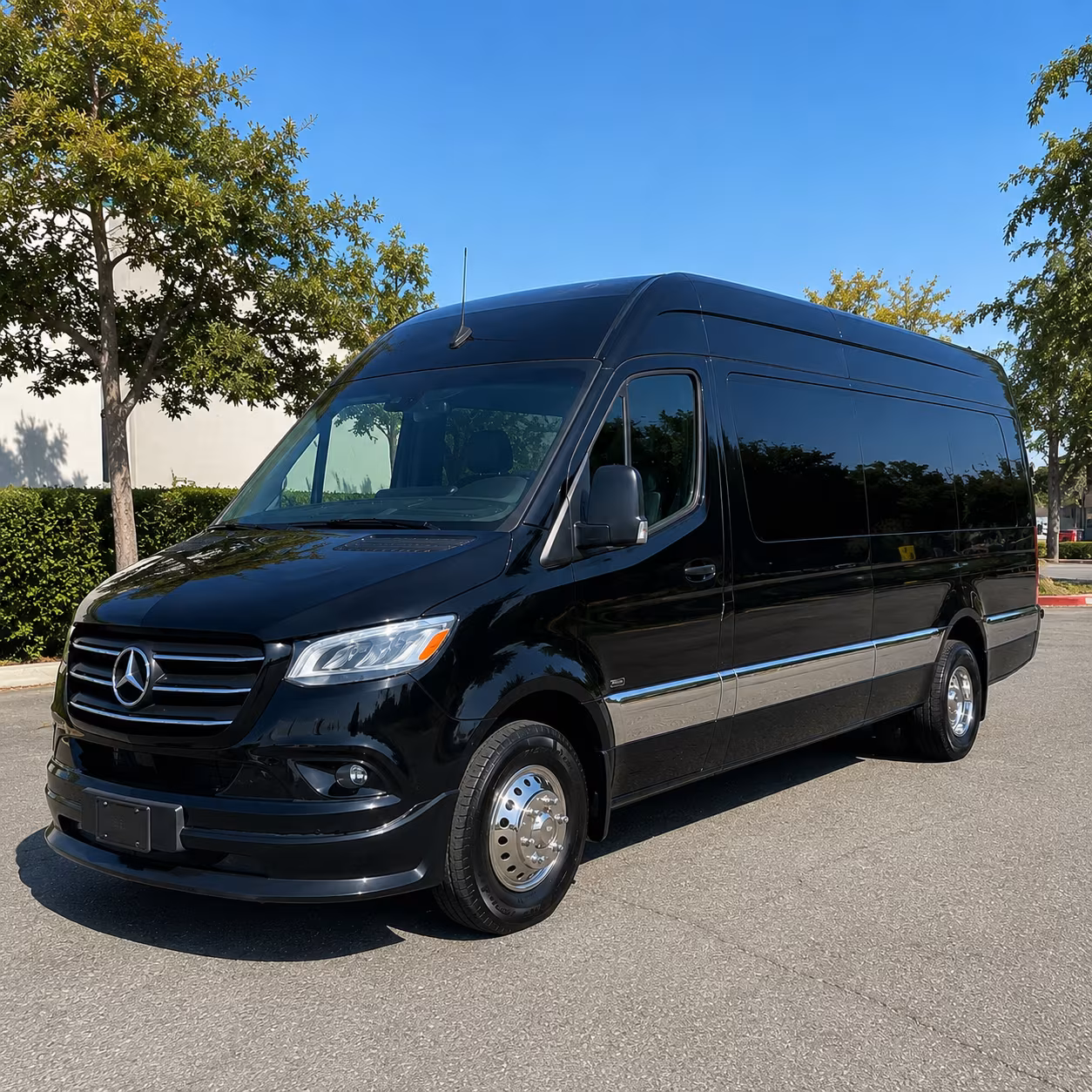 san diego sprinter van booking step 2