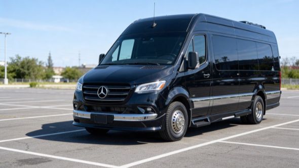 vista sporting event sprinter van rental